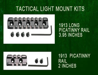 Tactical Light Mount Kits