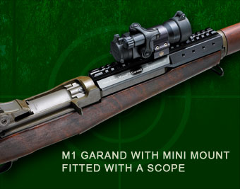 m1 garand with scope
